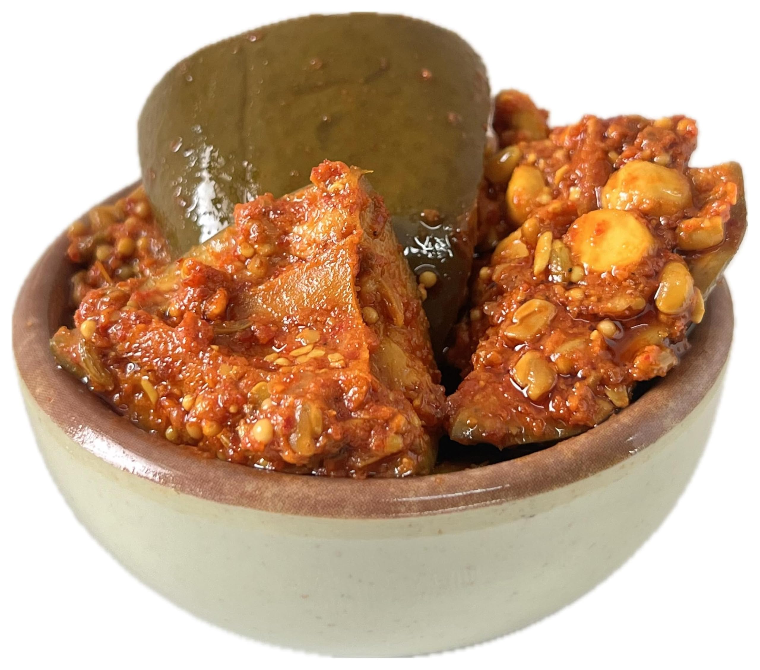 Jibro Mango Pickle Traditional Aam Ka Achar Spicy & Tangy Taste Made in Pure Mustard Oil