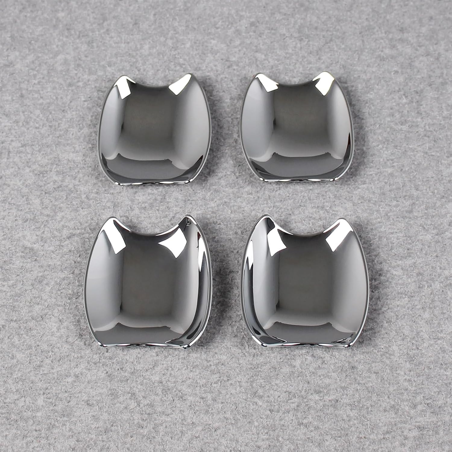 Beautost Fit for Toyota Crown 2023 2024 2025 2026 Door Bowl Handle Cover Trims (Chrome)