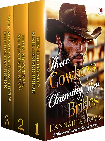Three Cowboys Claiming Their Brides: A Western Historical Romance Book Collection