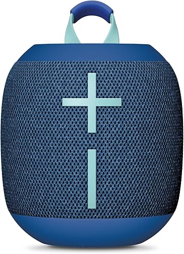 Ultimate Ears WONDERBOOM - 4 altavoces para exteriores Bluetooth impermeables con graves grandes y sonido de 360 grados, altavoz inalámbrico