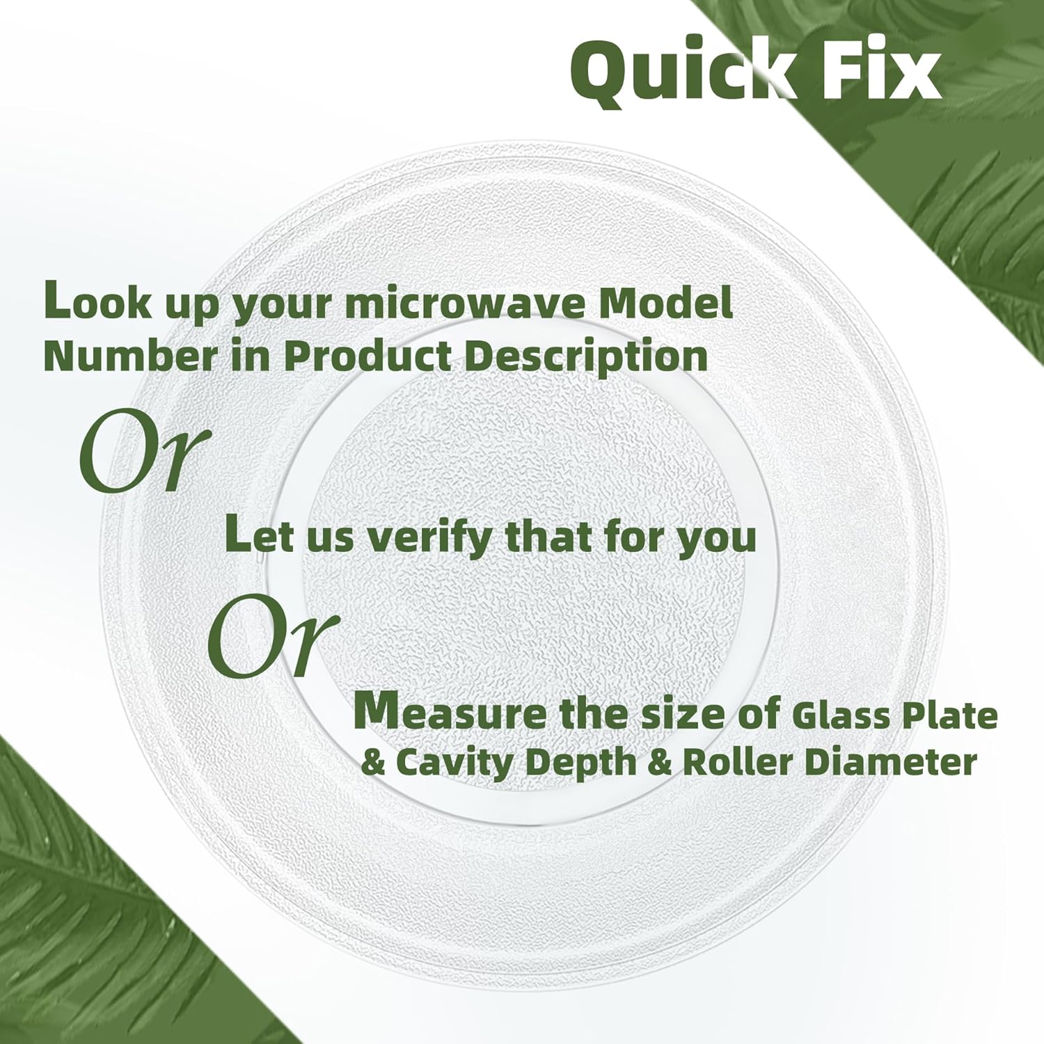 15.56" Microwave Turntable Plate for 1.9 cu.ft. Samsung Microwave Compatible with Part # DE74-20019A Samsung Microwave Glass Plate