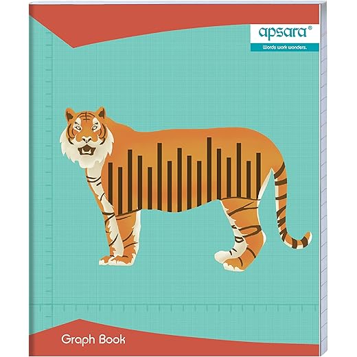 Apsara Graph Paper Books Set of 12 - A4 Size 28 CM