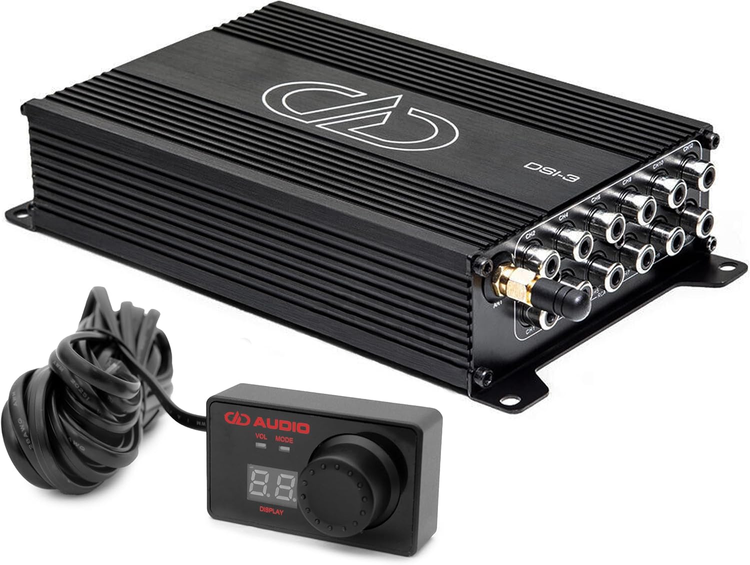 DD Audio DSI‑3 12-Channel Digital Signal Processor with DSI‑3RMT Remote Control
