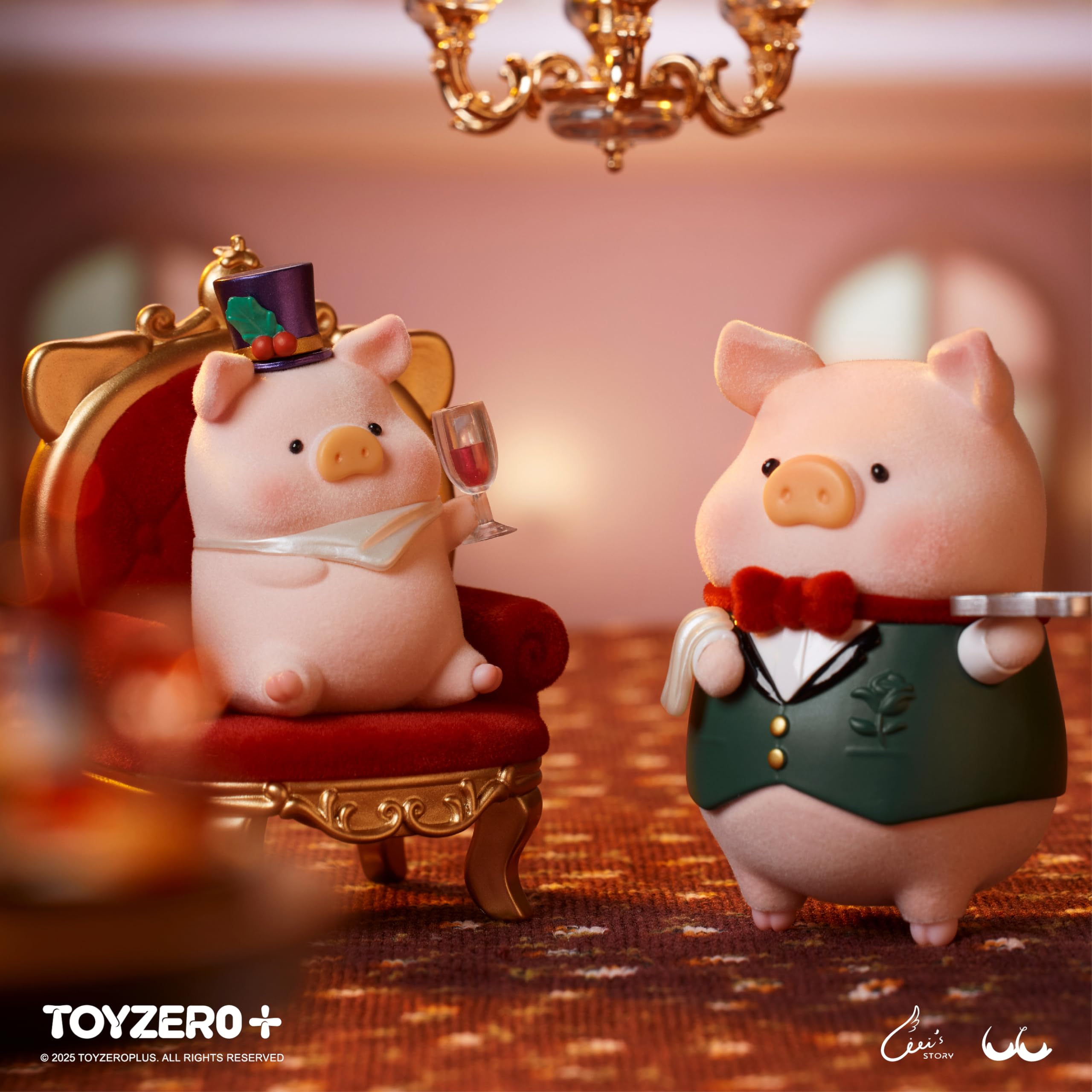 Amazon.com: TOYZERO + Lulu The Piggy Blind Box Figures - Pigchelin