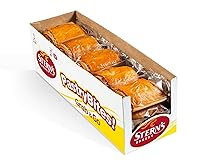 Vista 4 de Stern’s Bakery Cinnamon Swirl 18 Bollitos envueltos individualmente 85 g de pastas danesas para el desayuno Aperitivos para máquinas