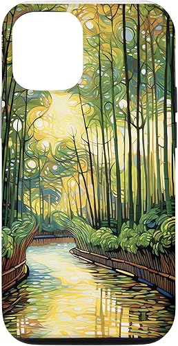 Miniatura 4 de iPhone XR Bamboo Brilliance A Chromatic Escape into Lively Forests Case