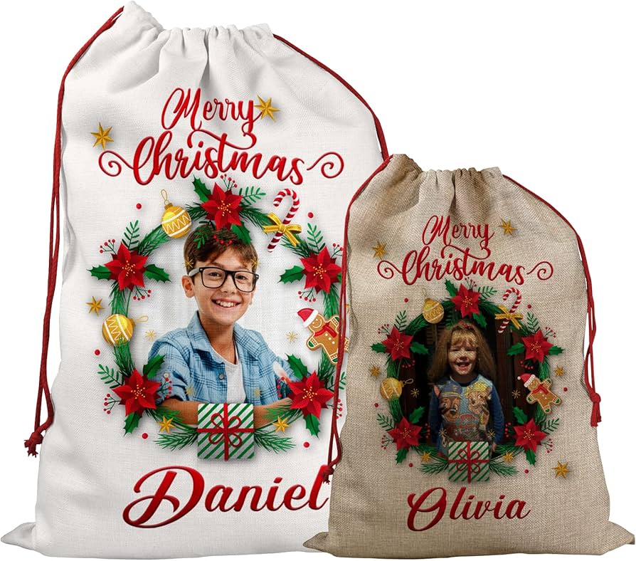 Custom christmas bags Clearance