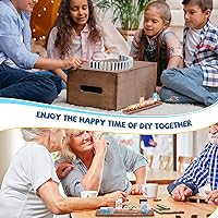 Vista 7 de Patelai Domino Rack Mold Silicone 3D Domino Tiles Tray Holder Epoxy Resin Casting Mold