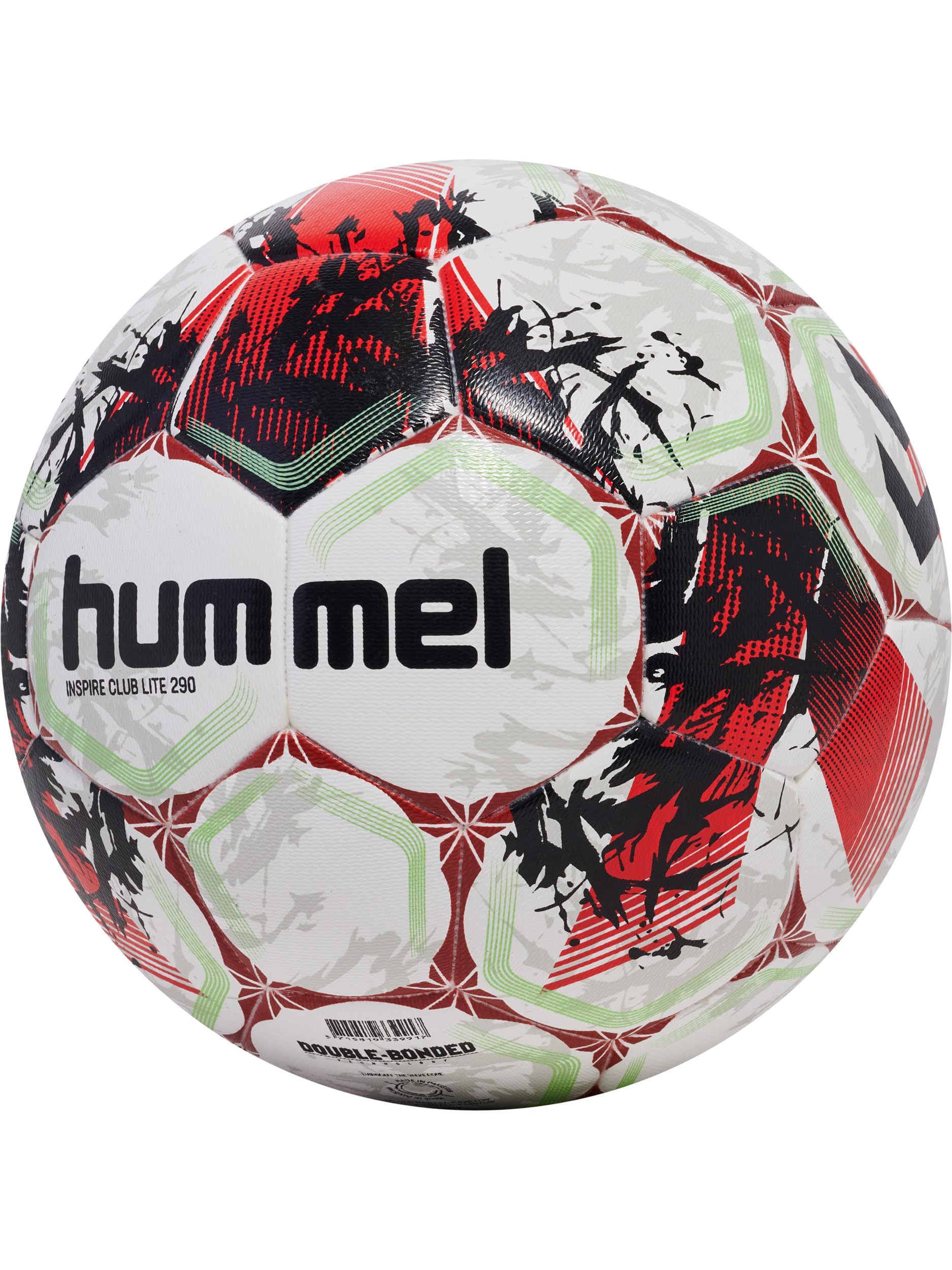 Hummel Hmlinspire Club Lite 290 FB, Red, White, Neon Green, 4