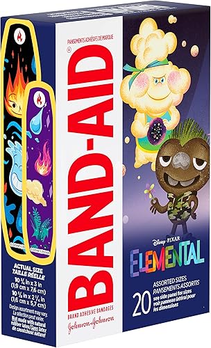 Miniatura 145 de Band-Aid Vendajes adhesivos de marca para cortes y rasguños menores, cuidado de heridas con personajes de princesas de Disney, vendajes divertidos