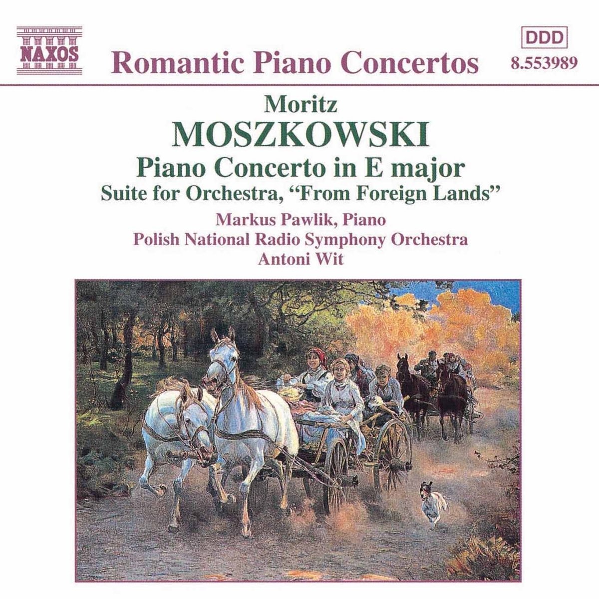 Piano Concerto Op. 59 [Audio CD] Moszkowsky and Antoni Wit