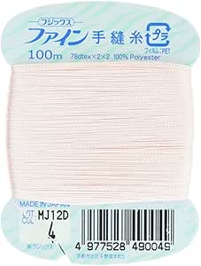 Amazon.co.jp: Fujix Fine #40 Hand Sewing Thread, 328.1 ft (100 m), col ...