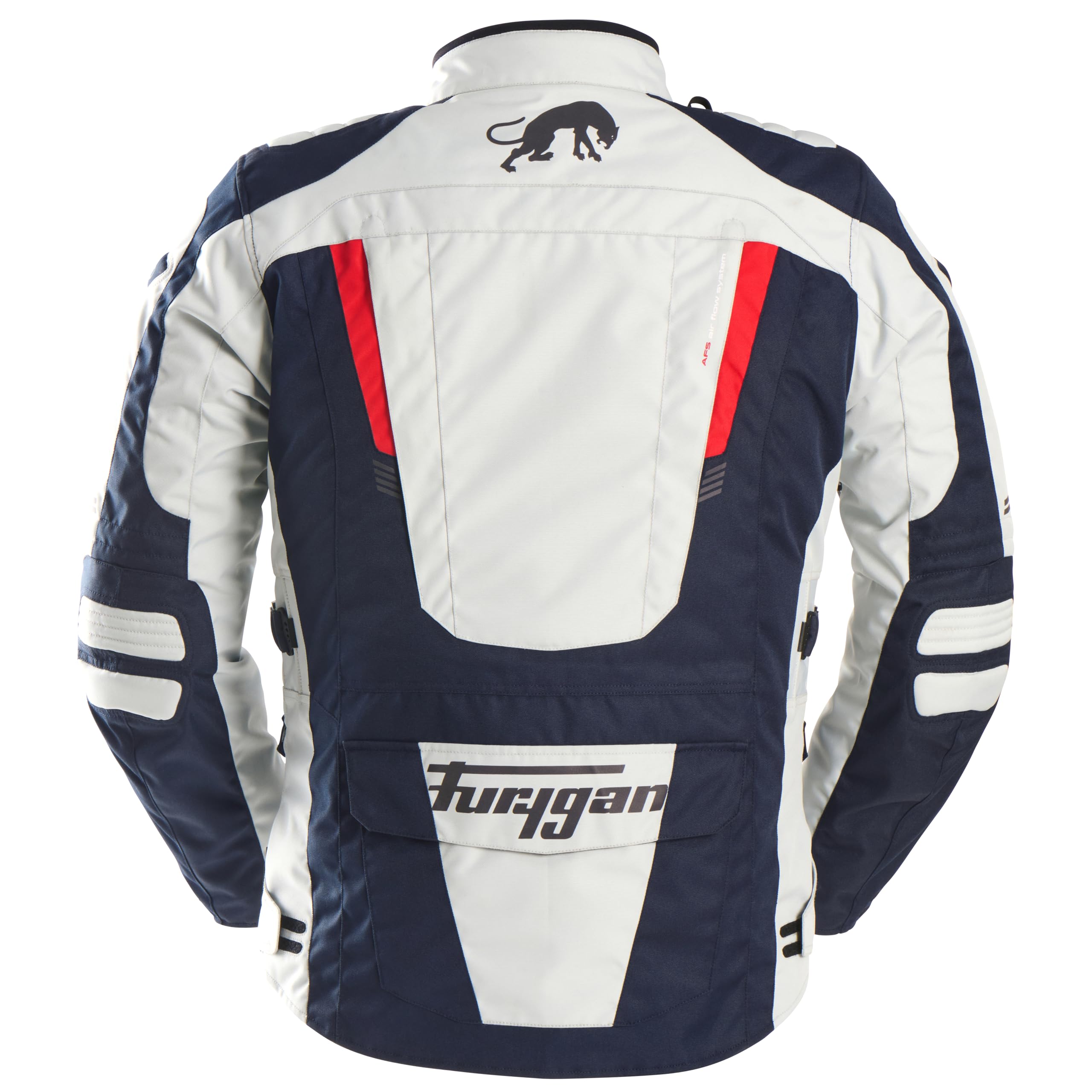 Furygan Herren Apalaches Evo Furygan Apalaches Evo – Motorradjacke Herren Ganzjährig – Wasserdicht, atmungsaktiv – D3O-Protektoren – Abnehmbares Thermofutter – 12 Taschen (1er Pack)