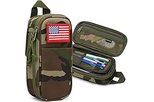 Camo Pencil Case: Tactical Storage Solution for School, Office, and Outdoor Gear