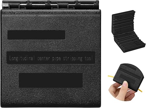 1.5-11mm Fiber Loose Tube Longitudinal Cutter Ribbon Cable Stripper Loose Tube Slitter Open Fiber Bundle Tube Cutter Fiber Mid Span Fiber Optic Cable Stripping