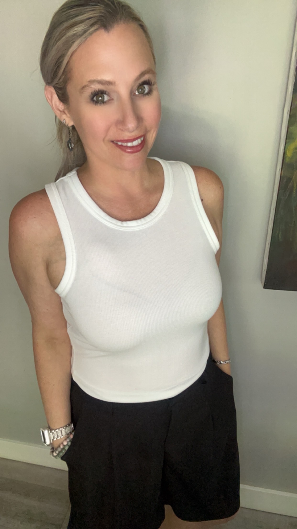 Essential ribbed tank top - great for layering 