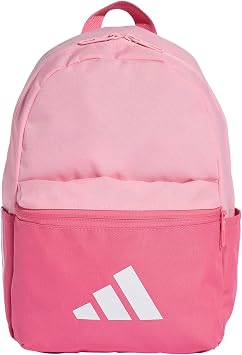 adidas Unisex Kids LITTLE KIDS LOGO BACKPACK, true pink/pink fusion/white, One size