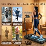 VitaForge Tapis de Course,Tapis Roulant Pliable,Vitesse Max 10 km/h, Support Tablette Ventouse, télécommande, Silencieux Walking Pad Compact pour la Maison et Le Bureau (Black) - 7