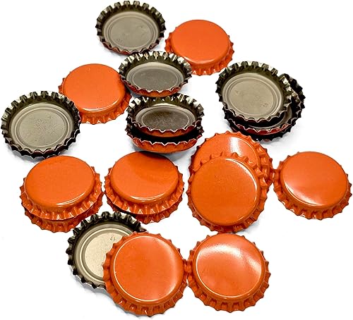 Miniatura 5 de Home Brew Ohio Tapas de corona naranja 100 unidades