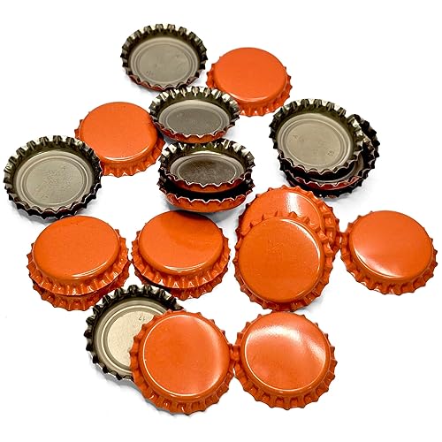 Miniatura 5 de Tapas naranjas lisas - 144 Ct.