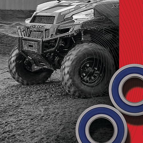 Miniatura 8 de All Balls Racing 25-1108 Kit de juntas de rodamiento de rueda compatible con/reemplazo para Suzuki Yamaha Honda