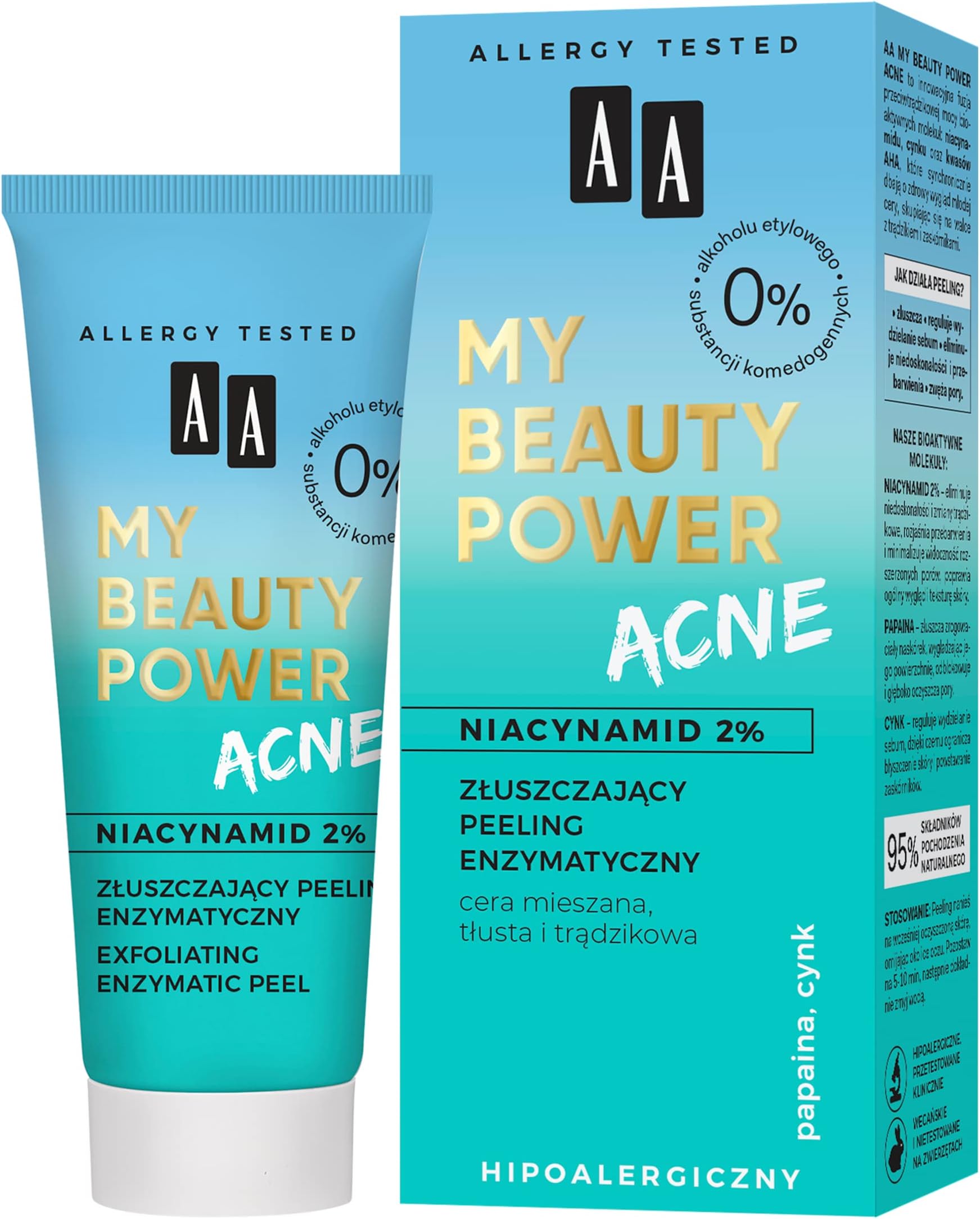 AAMy Beauty Power Acne Peeling Enzyme Scrub 40 ml