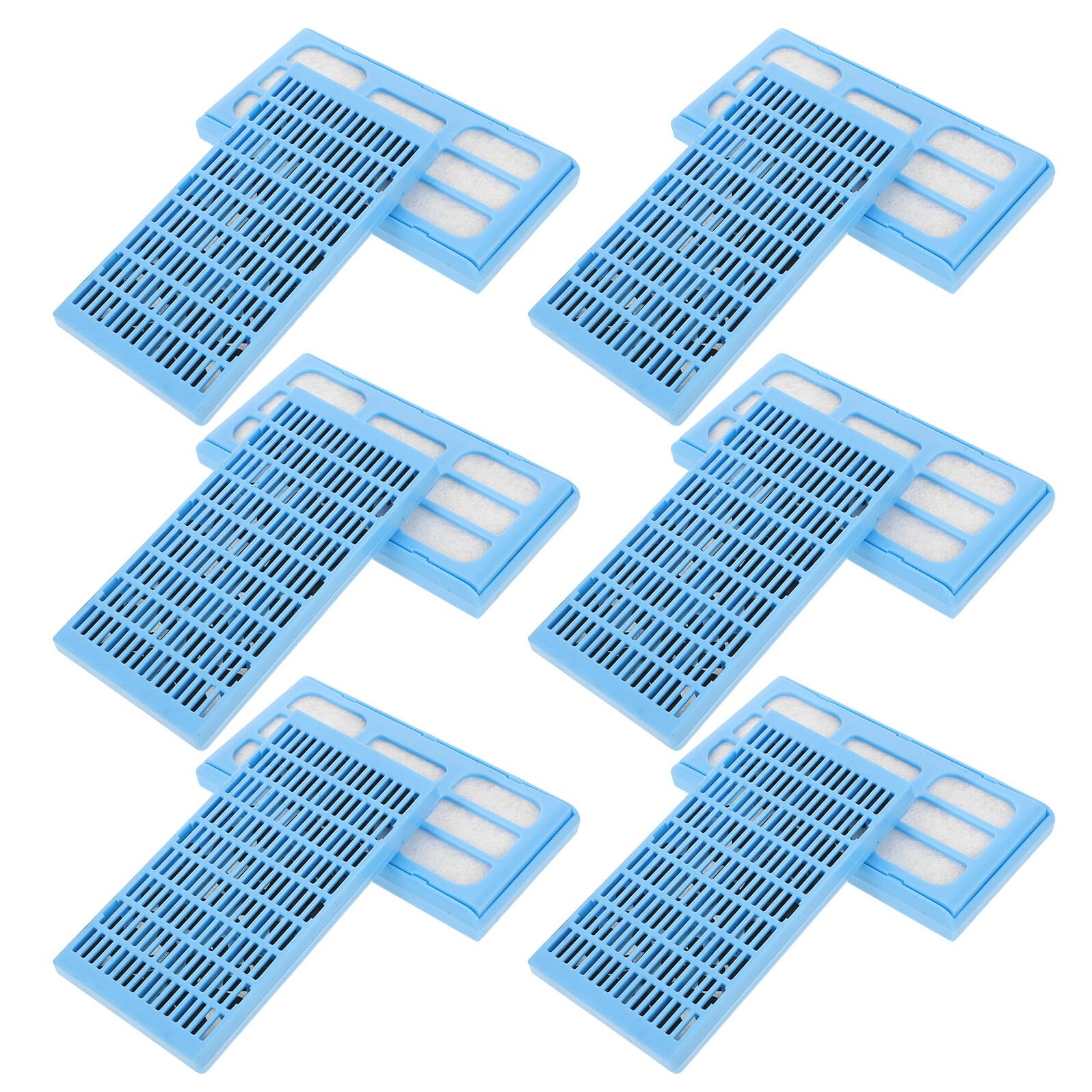12 Stück Teiliges Pet Wasserfilter Ersatz für Haustier Trinkbrunnen Quadratische Aktivkohlefilter Kompatibel mit Katzen Hundetrinksystemen Effiziente Filtration für Sauberes