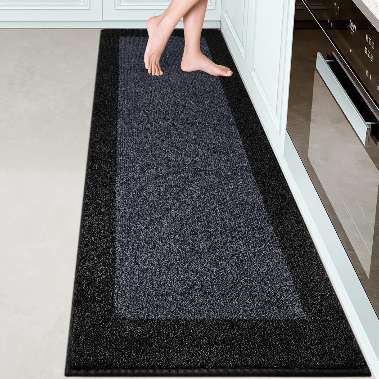 Kitchen Rug 24" x 84", Hallway Runner Rug for Floor Roll Packing