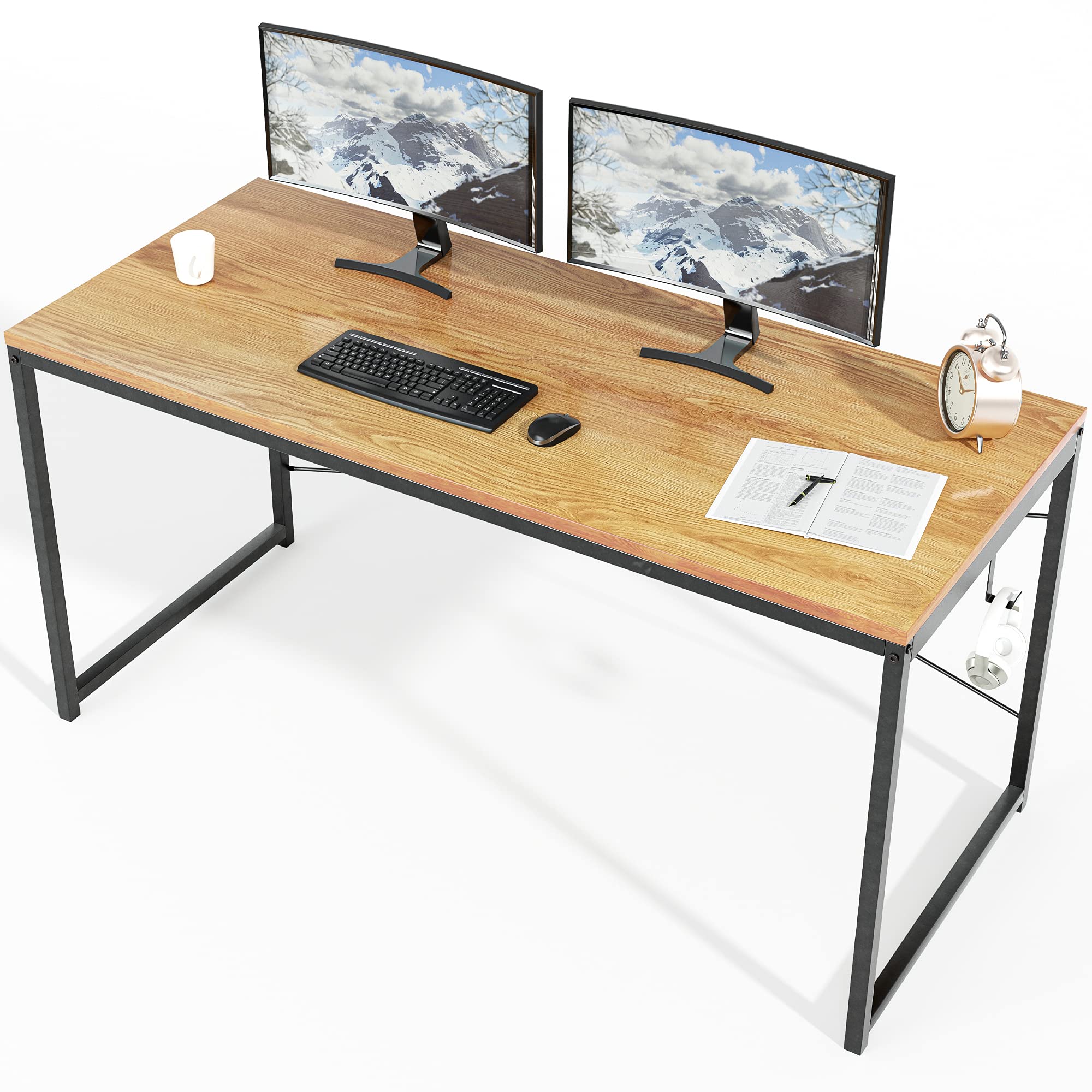 Buy Molblly 55 inch Computer Desk,Home Office Desk Study Table Study