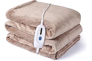 Ultra-Comfy & Energy-Efficient Heated Throw Blanket