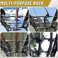 Vista 6 de StarknightMT Portaarmas para UTV - Portaarmas Aéreo para UTV Soporte de Techo para Armas/Arcos con Acolchado Suave, Ajustable se Adapta a Espaciado