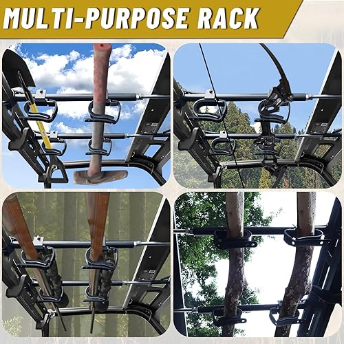 Miniatura 6 de StarknightMT Soporte para pistola UTV – Soporte para pistola de techo para UTV con acolchado suave, ajustable para espacio de 21 a 27 pulgadas,