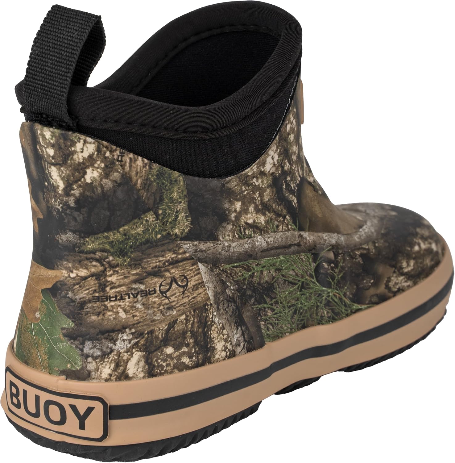 Buoy Boots Camo Pattern Toddler & Kids Ankle Rain Boots for Boys & Girls