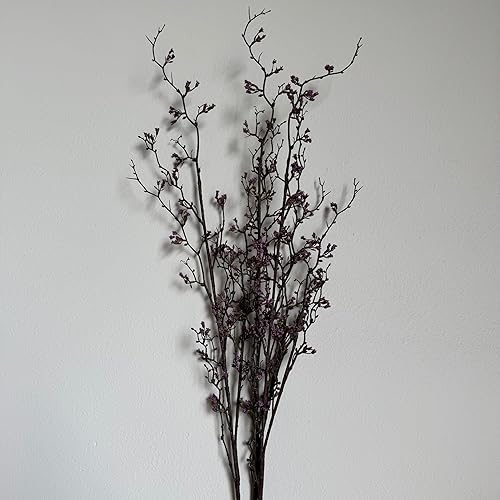 Miniatura 8 de Weigela - Tallos artificiales de flores, ramitas y ramas falsas para decoración de jarrones, decoración de otoño para interiores, hogar, oficina, 63