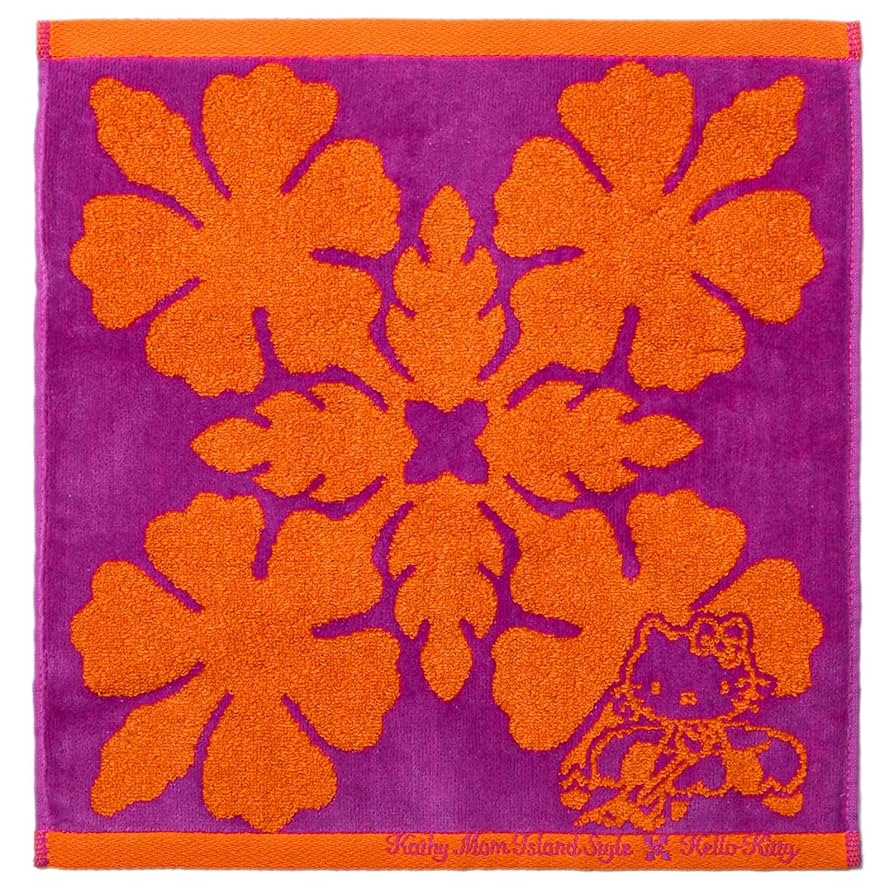 ハローキティ タオルハンカチ アイランドスタイル 超レア タグ付き 新品未使用】アイランドスタイルキャシーマム