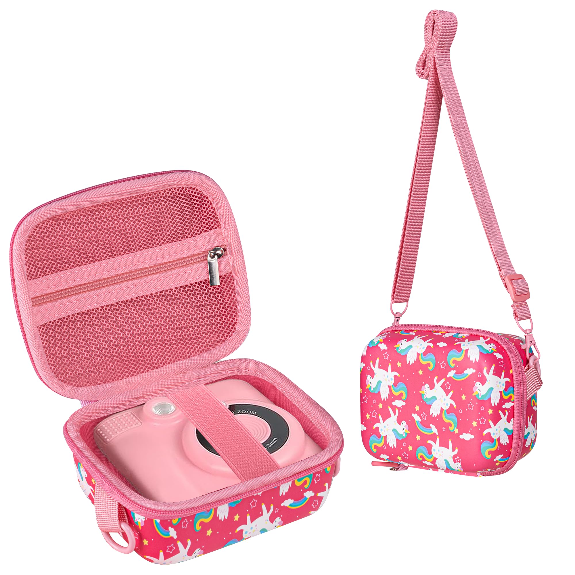 Leayjeen Kids Camera Case Compatible with ESOXOFFORE/Dylanto/GKTZ/HiMont/CAMCLID Kids Camera Instant Print for Christmas Gifts and Birthday Gifts for