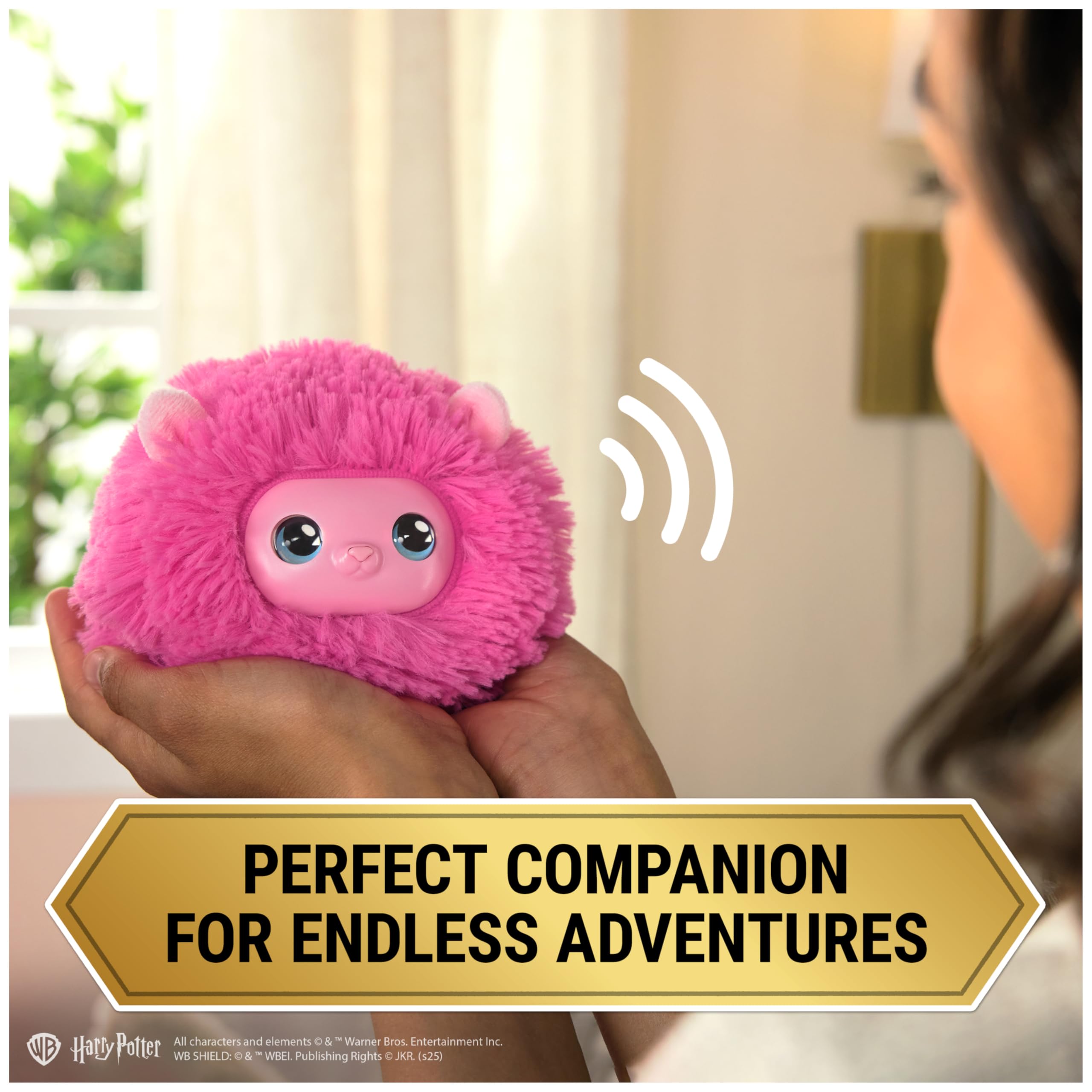 Wizarding World 6072710 Interactive Pygmy Puff, wielokolorowe