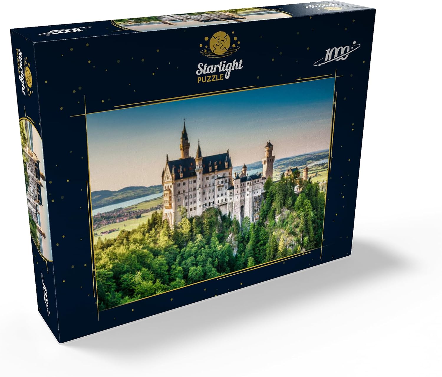 MyPuzzle Neuschwanstein Castle Bavaria Germany - Premium 1000 Piece Jigsaw Puzzle for Adults