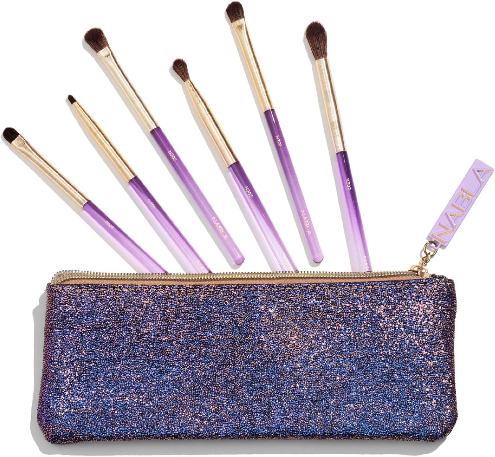 Amethyst Detail Eye Brush Set - 200g