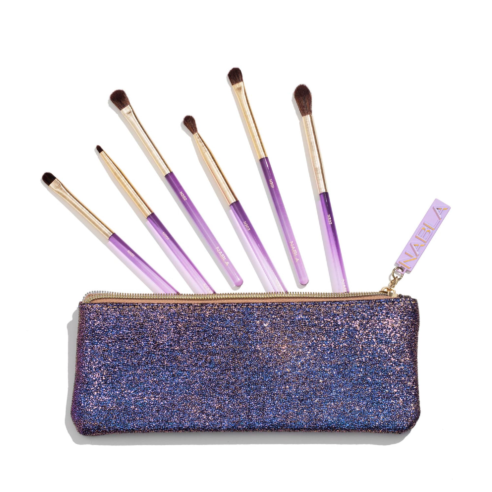 Amethyst Detail Eye Brush Set - 200g
