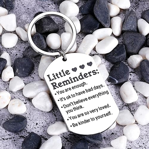 Miniatura 7 de Artículos esenciales para la habitación del dormitorio, suministros de regreso a clases, llavero inspirador para el primer día de escuela, regalos