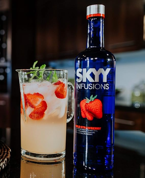 Vodka Skyy Fragola 70cl Amazon De