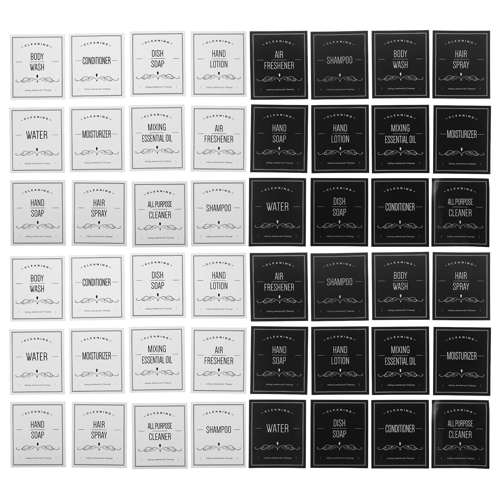 Étiquettes de classification pour distributeurs de savon au propre