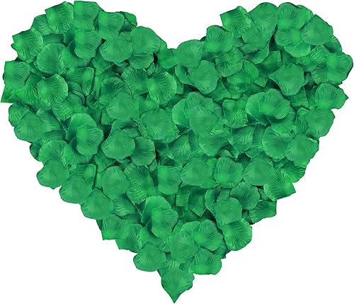 Miniatura 22 de 1000 pétalos de rosa de seda artificial, para decoración de bodas, fiestas Hecho a mano Marfil 200,Azure,Negro,Azul,Borgoña,Champán,Rojo oscuro y