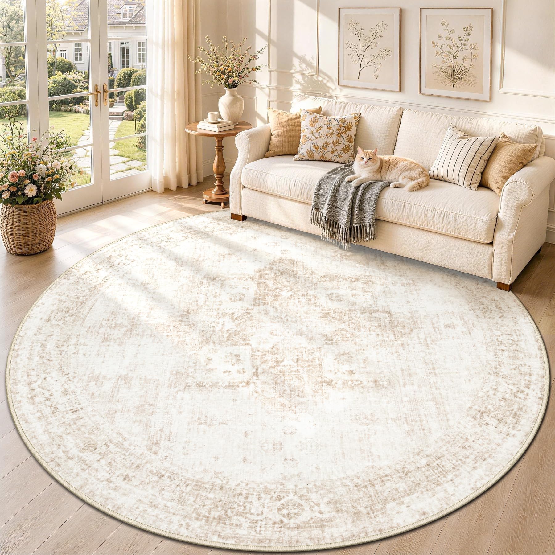 VECARF Round Rug