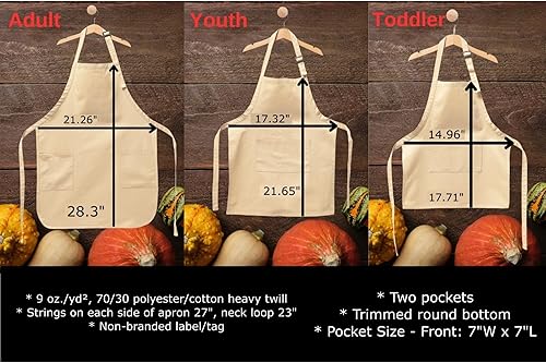 Miniatura 7 de Delantal de cocina con temática de especias, impermeable, ajustable, para cocinar y hornear, varios colores y diseños