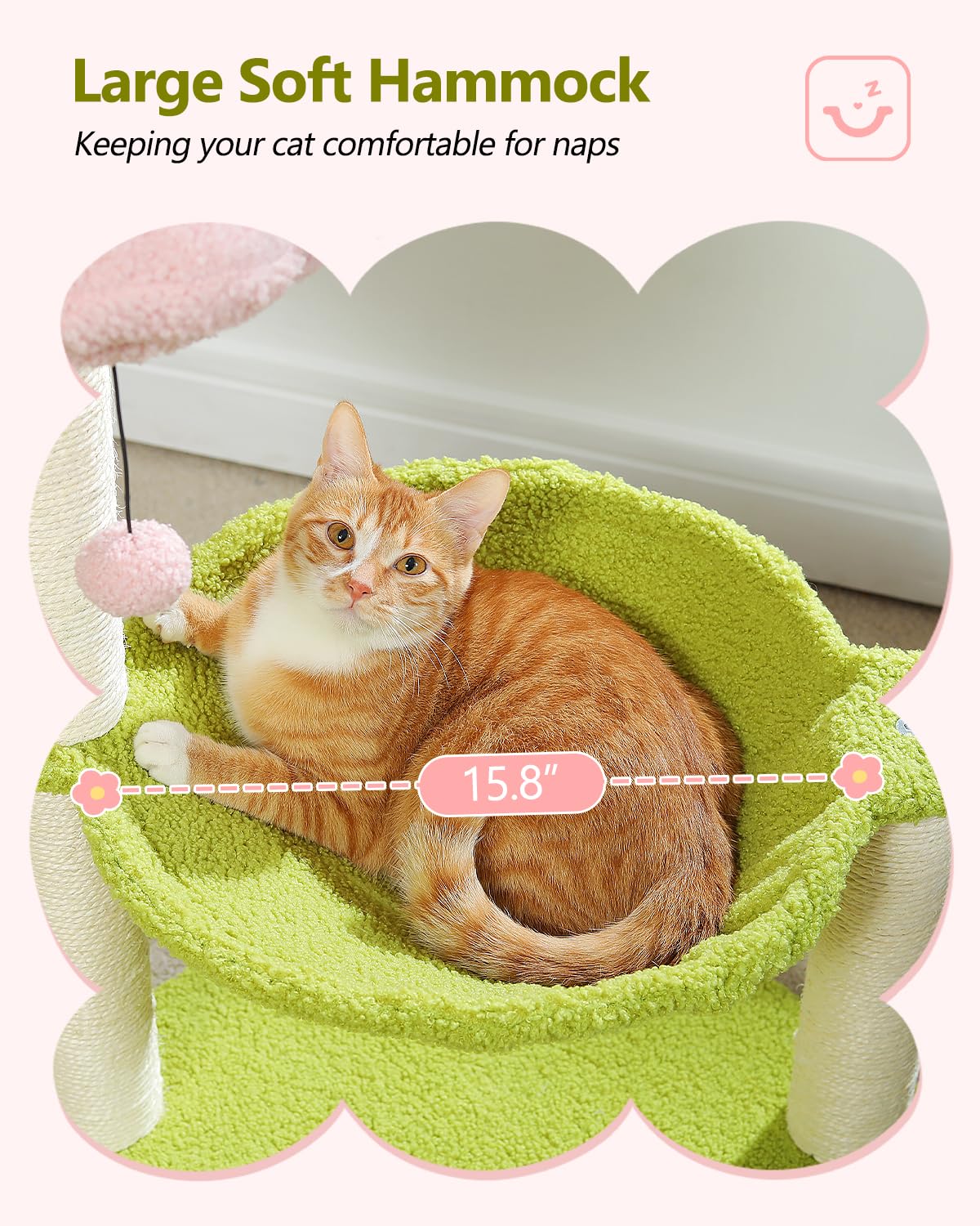 MUTTROS Flower Cat Tree, 28