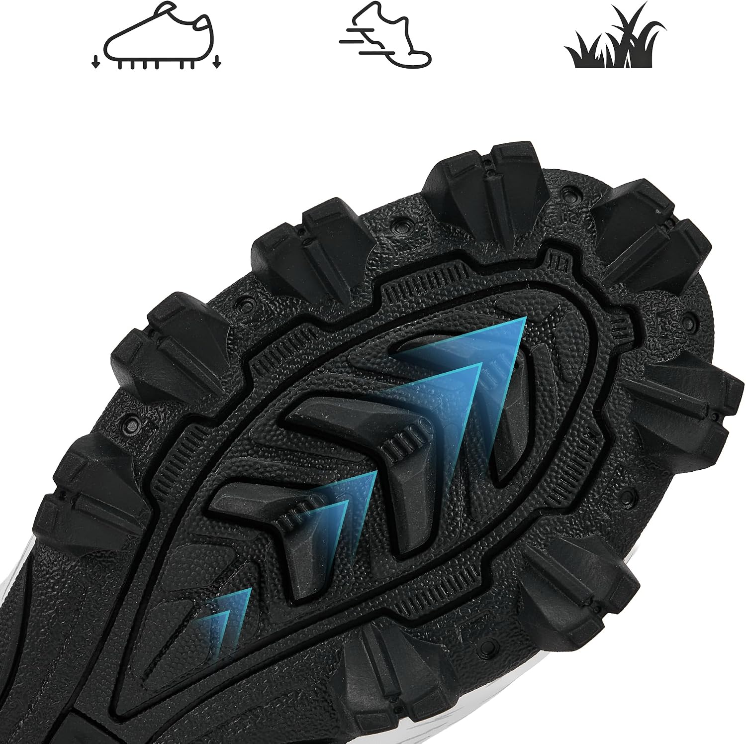 Kids Baseball Softball Cleats for Boys Girls, Little Kid to Youth