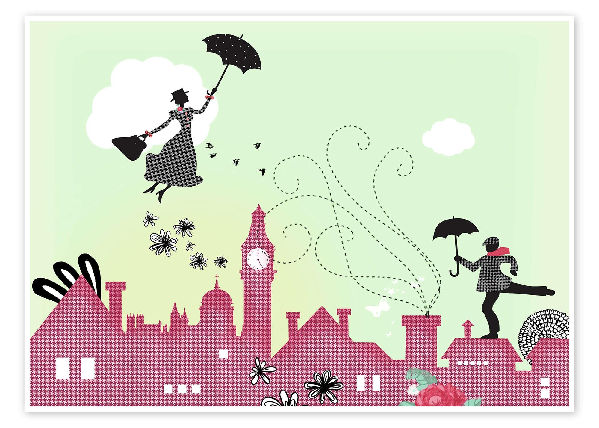 Mary Poppins, London Plakat