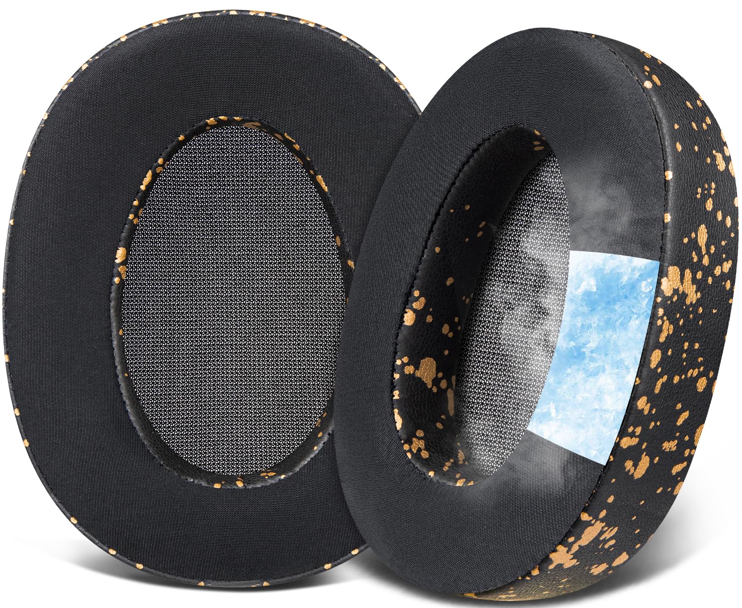 SOULWIT Cooling Gel Replacement Earpads Cushions for Sony WH-H900N (h.Ear on 2) & MDR 100ABN (h.Ear on) Noise Canceling Over-Ear Headphones, Ear Pads